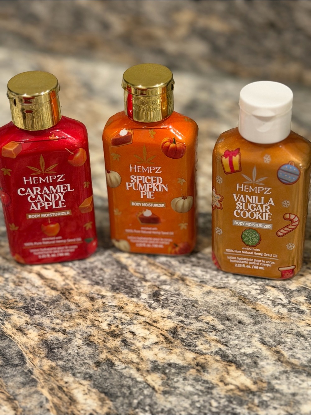 Hempz Spiced Pumpkin Pie Body Moisturizer - Orange
